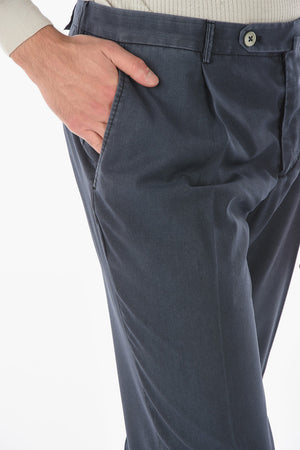 Pantaloni a Una Pince in Lana Vergine
