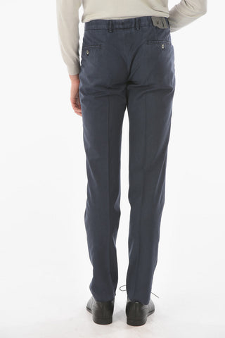 Single-Pleat Virgin Wool Trousers