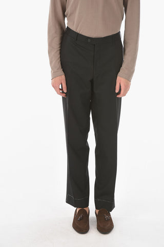 Pantaloni MASTER in Lana Vergine Extrafine