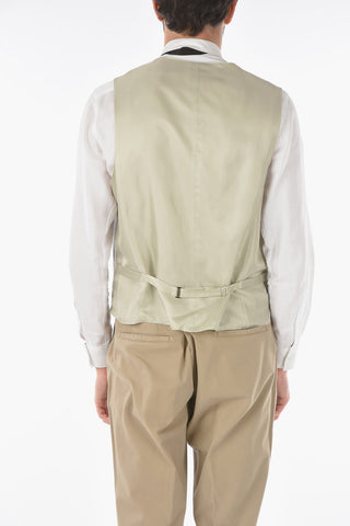 Windowpane Check CERIM.ACADEMY Virgin Wool Vest