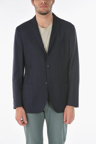 CC COLLECTION Virgin Wool RIGHT Blazer with Notch Lapel