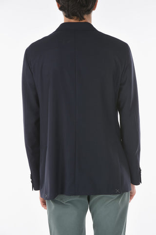 CC COLLECTION Virgin Wool RIGHT Blazer with Notch Lapel