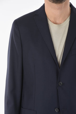 CC COLLECTION Virgin Wool RIGHT Blazer with Notch Lapel