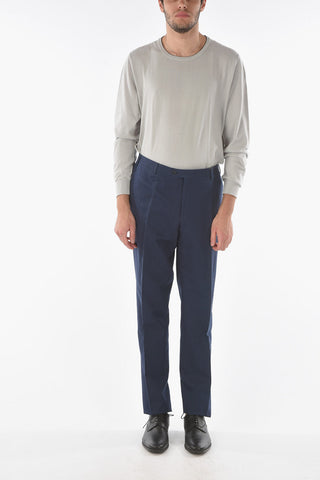 Pantaloni Chino ACADEMY in Cotone e Lino