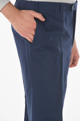 Pantaloni Chino ACADEMY in Cotone e Lino