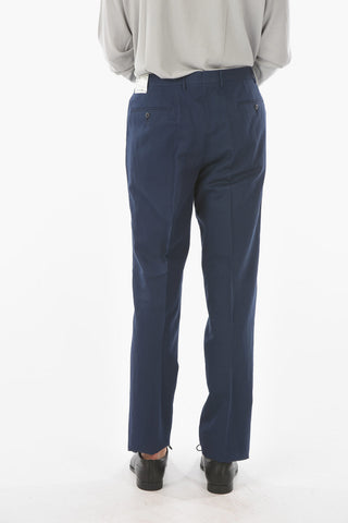 Pantaloni Chino ACADEMY in Cotone e Lino