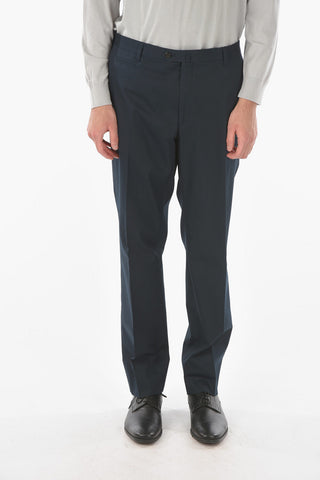 Cotton Cashmere Blend ACADEMY Chino Pants with 5 Pockets
