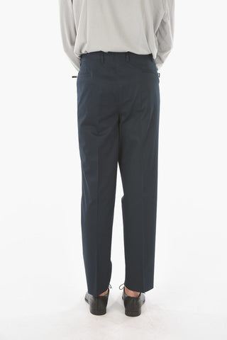 Cotton Cashmere Blend ACADEMY Chino Pants with 5 Pockets