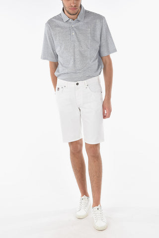 ID LUXURY DENIM Shorts a 5 Tasche in Denim