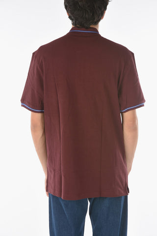 ID Flush Breast-pocket PIQUET Cotton Polo