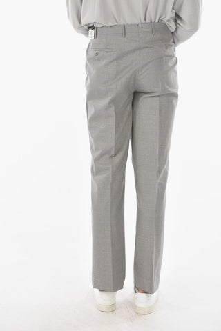 Extrafine Virgin Wool LEADER Slack Pants