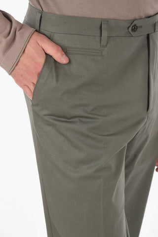 Pantaloni a 5 Tasche ACADEMY in Cotone Stretch