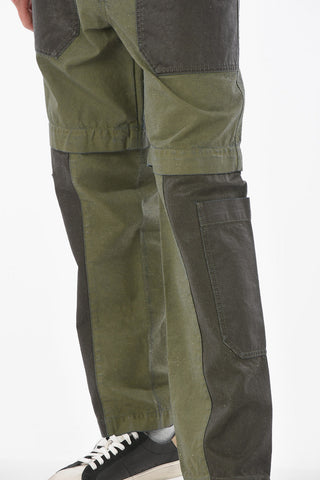 Pantaloni Cargo D-MULTY-SP1 Bicolore con Tasche a Toppa