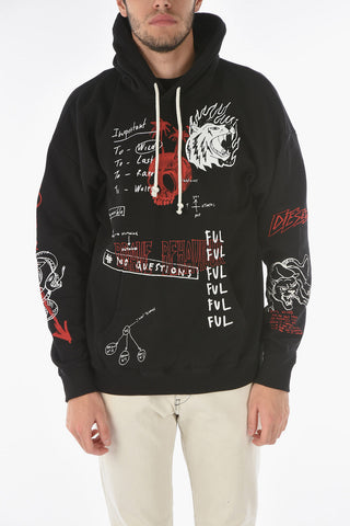 Embroidered All Over S-UMMER-B3 Hoodie