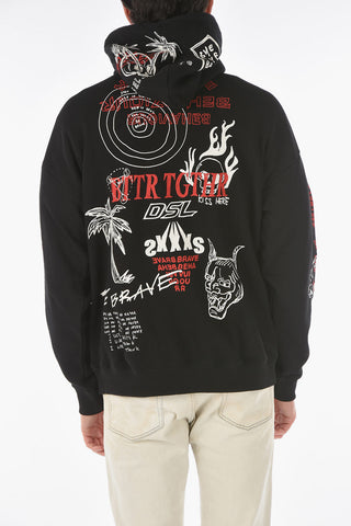 Embroidered All Over S-UMMER-B3 Hoodie