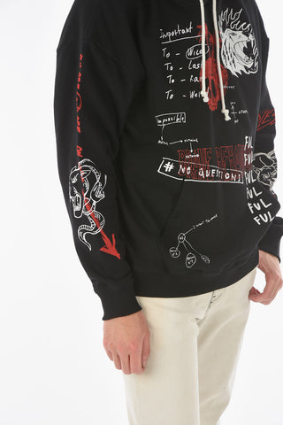 Embroidered All Over S-UMMER-B3 Hoodie