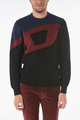 Maxi Logo on The Front K-ZACK Crew-Neck Sweater 