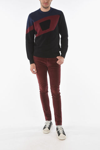 Maxi Logo on The Front K-ZACK Crew-Neck Sweater 