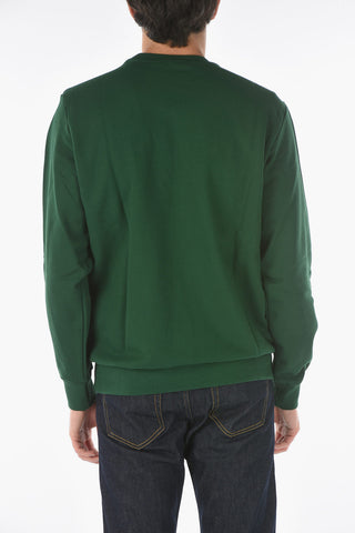 Contrasting Logo Maxi Printed S-GIR-DIVISION Crew-Neck Sweatshirt