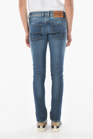 Jeans Skinny Fit SLEENKER-X con Bottone Logato 15cm L32