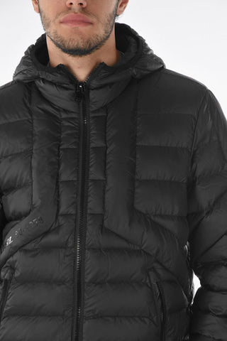padded W-DWAIN-21 jacket with hood