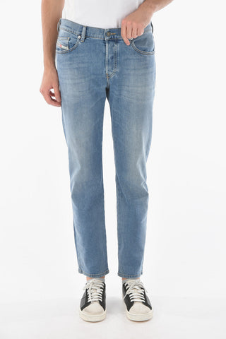 20cm visible stitching 5 Pockets D-MIHTRY Straight Fit Jeans L30