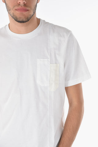 crew-neck T-RISEN-B1 t-shirt with breast pocket