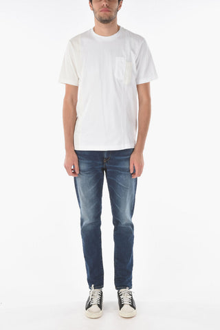 crew-neck T-RISEN-B1 t-shirt with breast pocket