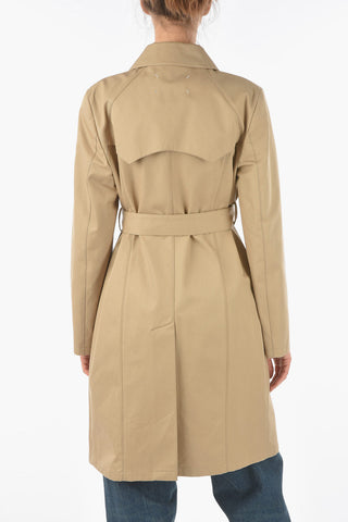 MM1 Trench Monopetto con Bottoni a Pressione e Zip