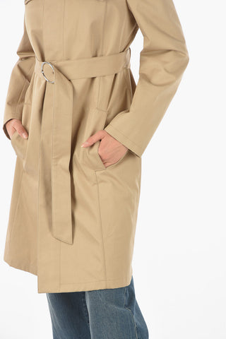 MM1 Trench Monopetto con Bottoni a Pressione e Zip