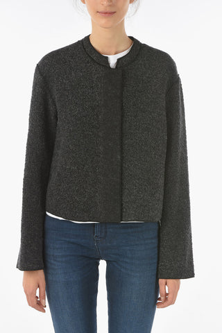EMPORIO ICON Giacca Bolero in Lana Bouclé