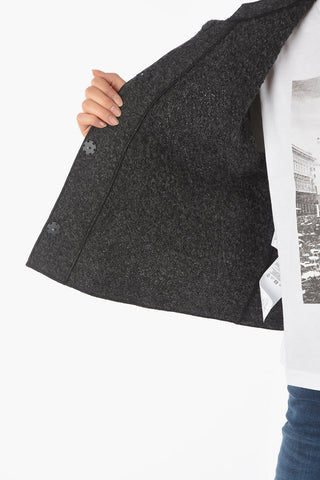 EMPORIO ICON Giacca Bolero in Lana Bouclé