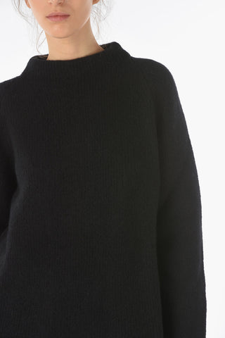 EMPORIO Maglione Mock Neck in Misto Lana 