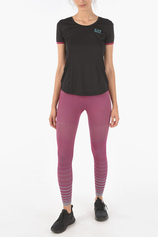 EA7 EMPORIO Tech Fabric Active Leggings with Logo