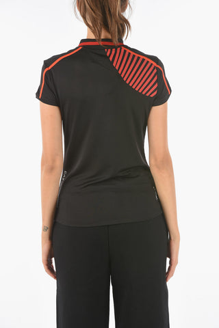 EA7 EMPORIO Active Polo T-shirt with Embossed Logo