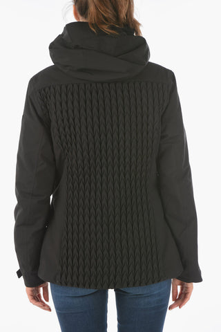 EMPORIO EA7 Quilted Jacket with Hood