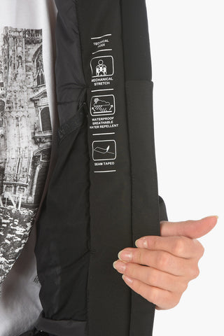 EMPORIO EA7 Quilted Jacket with Hood