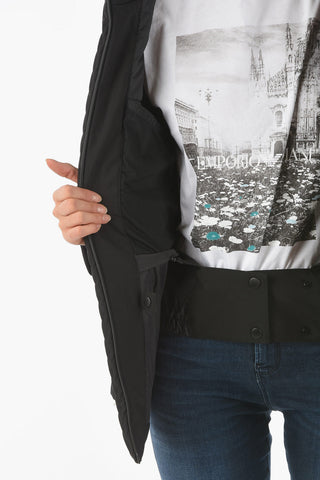 EMPORIO EA7 Quilted Jacket with Hood
