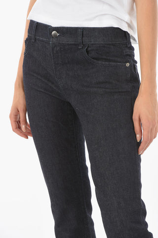 EMPORIO Dark-wash Stretched Denim Jeans