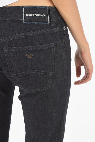 EMPORIO Dark-wash Stretched Denim Jeans