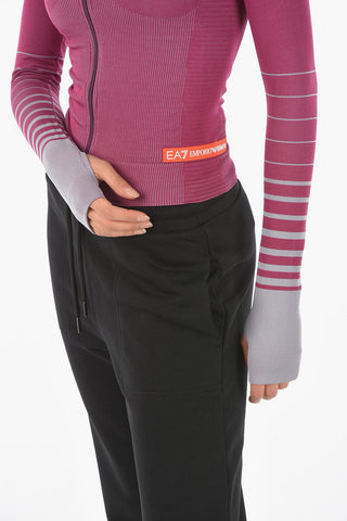 EA7 EMPORIO Techn Fabric Active Zip-up Sweatshirt