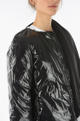 EMPORIO Reversible Down Jacket with Velour Removable Mantle