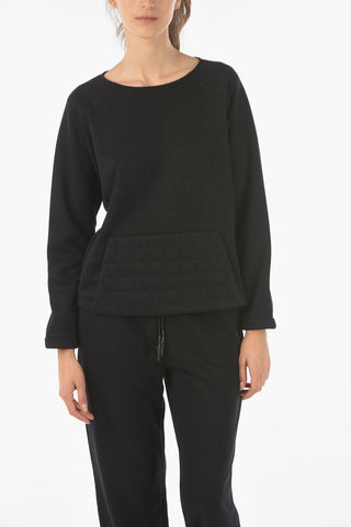 EMPORIO Crewneck Swetshirt with Maxi Pocket