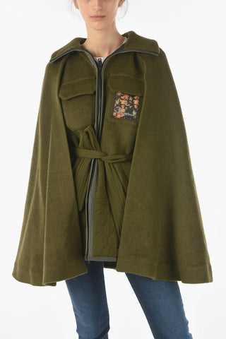 EMPORIO RECYCLED Cappa Military con Cintura