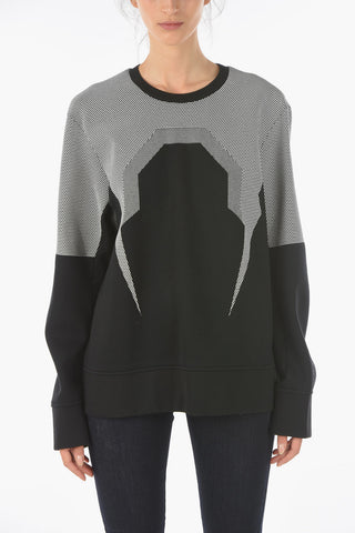 BLACK BARRETT Bolt Printed BOLT MESH Sweatshirt