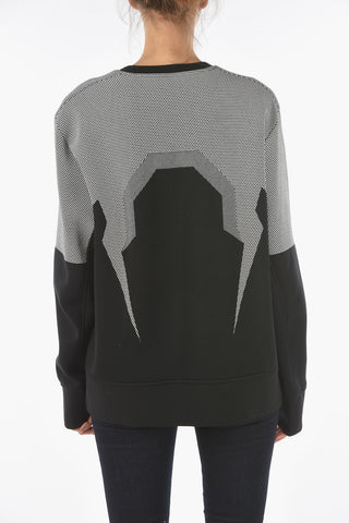 BLACK BARRETT Bolt Printed BOLT MESH Sweatshirt