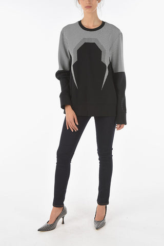 BLACK BARRETT Bolt Printed BOLT MESH Sweatshirt
