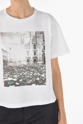 EMPORIO T-shirt with Frontal Print