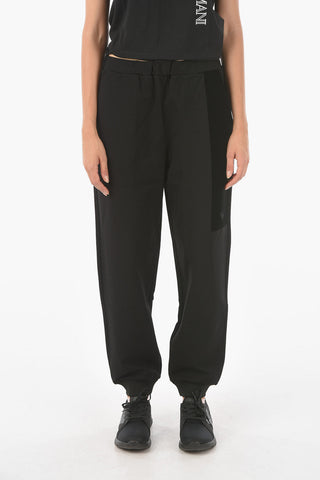 EMPORIO Jogger Pants with Velveted Detail