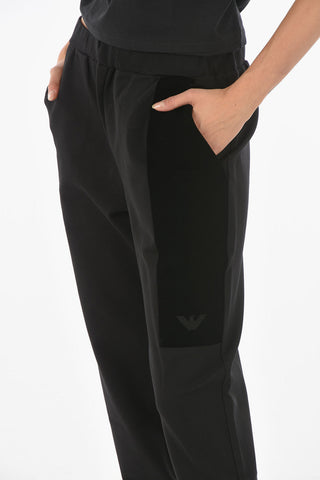 EMPORIO Jogger Pants with Velveted Detail